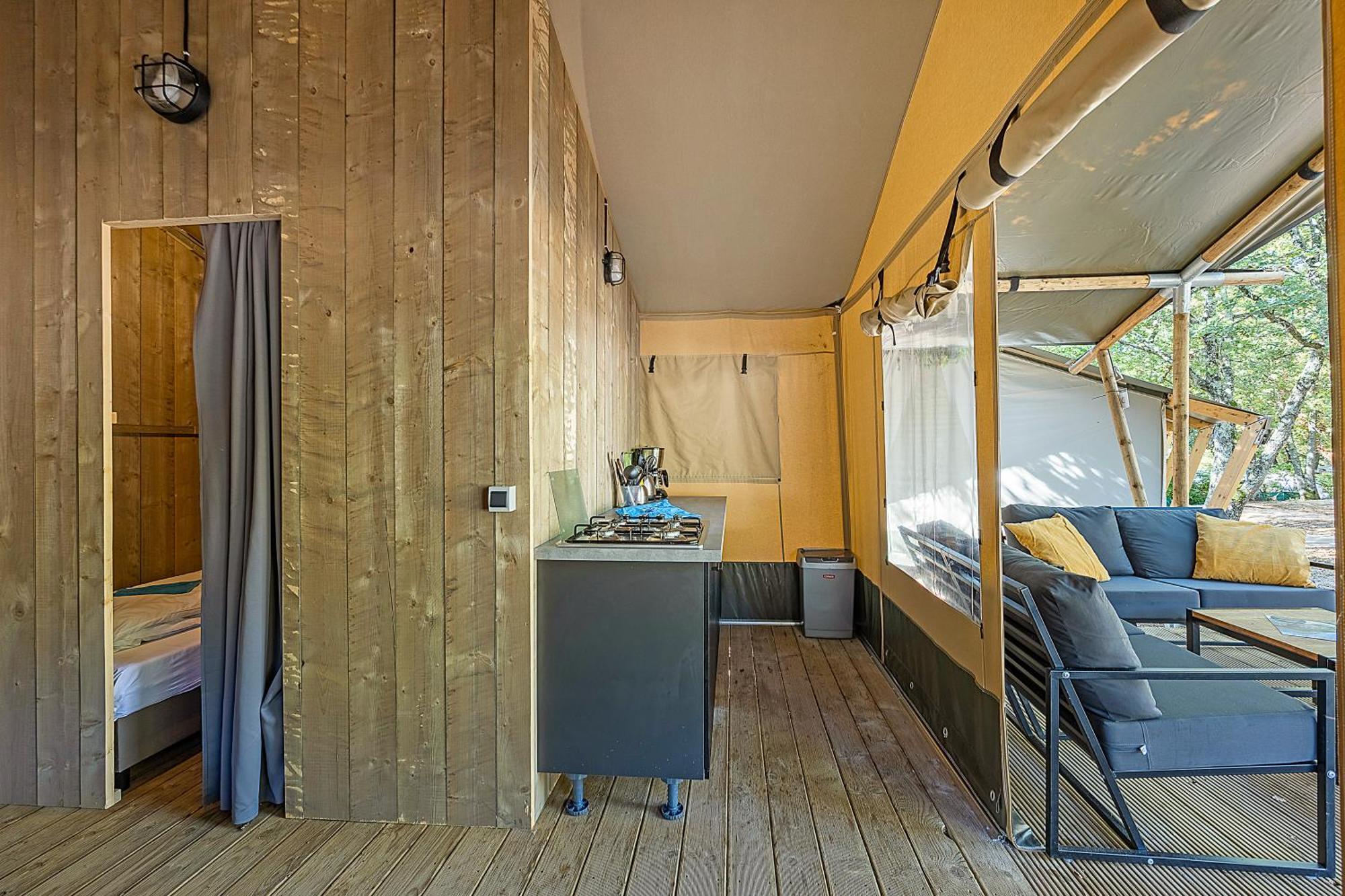 Easyatent Safari Tent Lanterna Červar-Porat Стая снимка